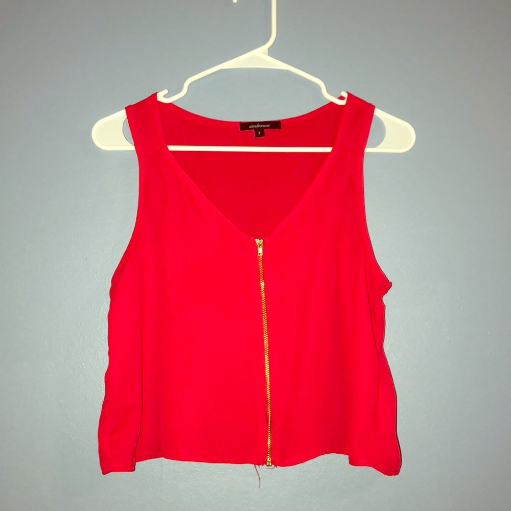 Cropped tank top